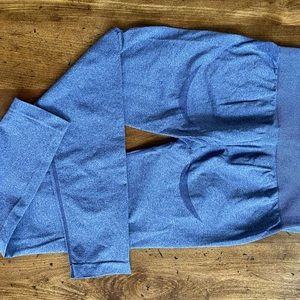 NVGTN contour seamless leggings (dark purple) size medium